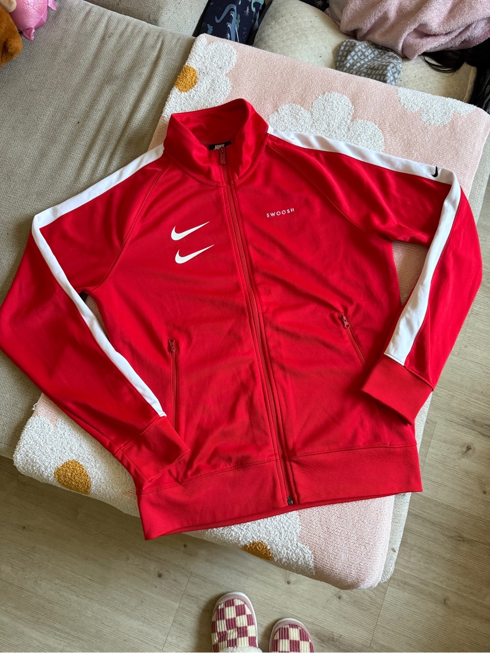 Nike Stacked Swoosh Track Zip Up Men’s Small